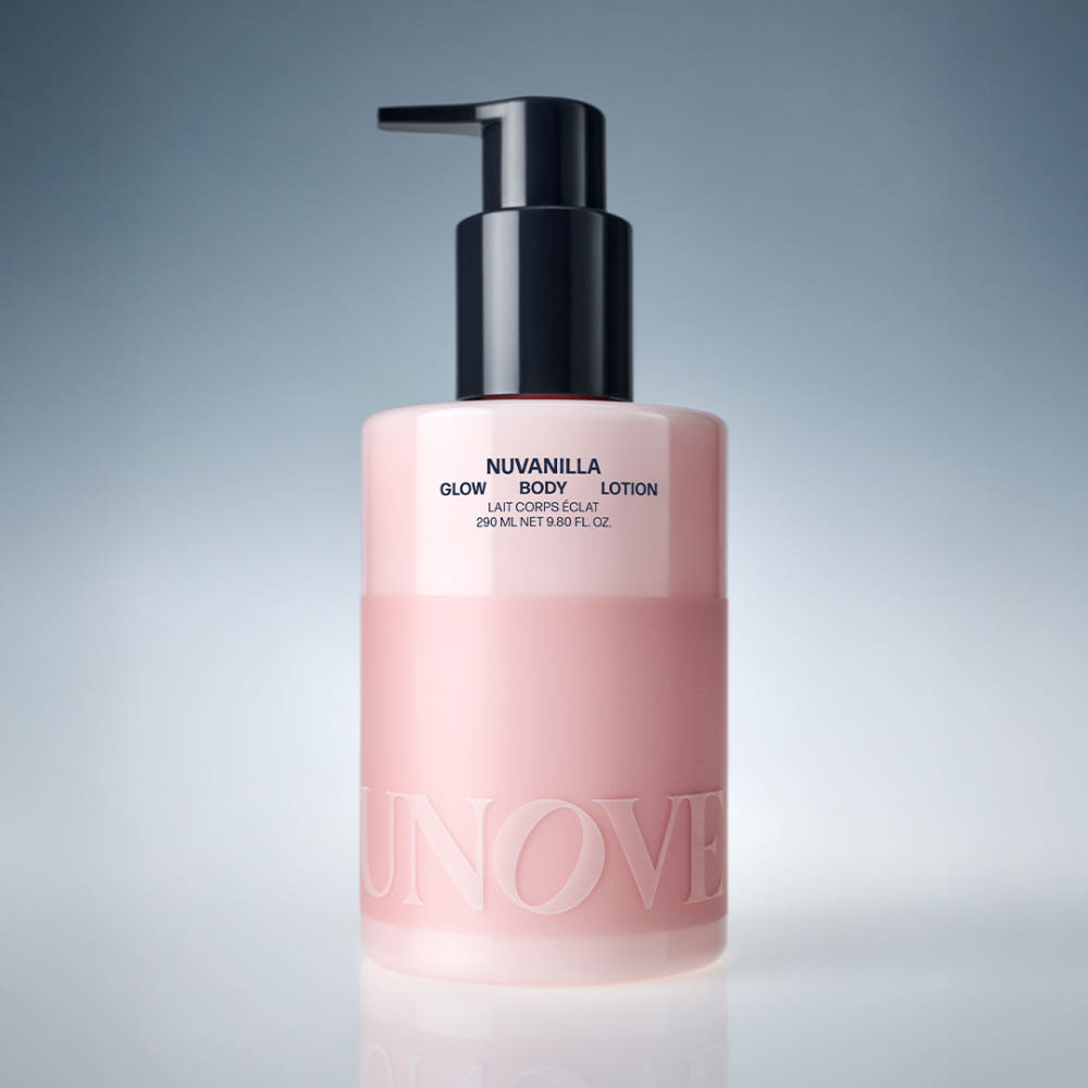 UNOVE Glow Perfume Body Lotion 290ml Nu Vanilla or Rosy Aura Moisturizing Radiance Care