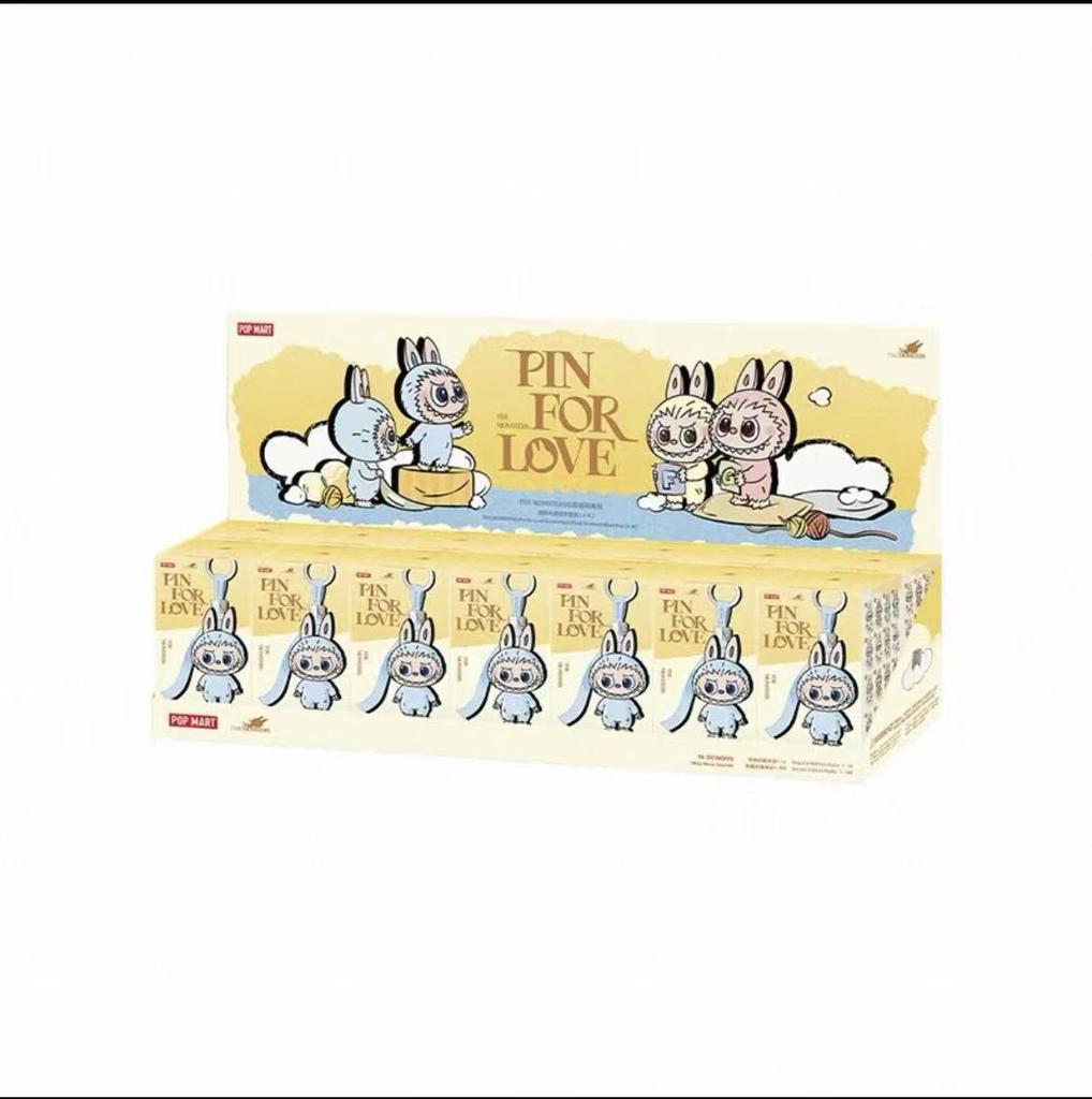 Cute Labubu New 4th Gen Mini Vinyl - Face Plush Blind Box: Ideal Backpack Accessory, Keychain & Christmas Gift, Also a Fun Children's Hand Puppet Toy