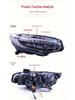 Совместимая светодиодная фара с динамическим указателем поворота и ДХО для Civic десятого поколения 16-20 годов