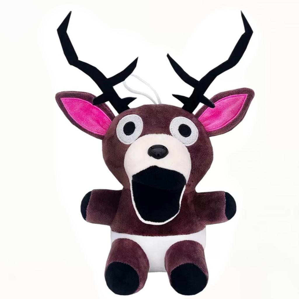 Caliente 99 noches dibujos animados en el bosque ciervos juguetes de peluche muñeca de peluche de algodón Anime Animal para