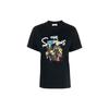 Balenciaga Футболка женская черная обычного кроя 670943TLVG70100