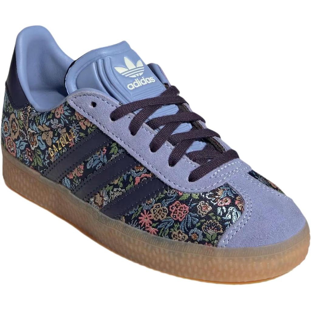 Liberty London x adidas Gazelle K Цветочная вышивка Детские кроссовки Синий Цвет поставщика Резина JH5209