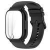 Защитный чехол+силиконовый ремешок для Xiaomi Redmi Watch 5 active/5 Lite Полное покрытие экрана ТПУ Мягкий чехол и дышащий спортивный ремешок