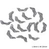20Pcs Charms Angle Wings Multi Size Antique Silver Color Plated Pendants Making DIY Handmade Jewelry Necklace