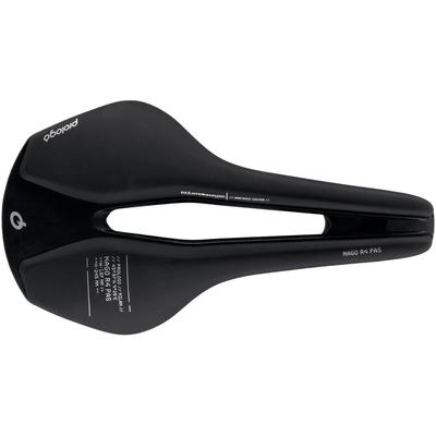 Седло шоссейное Prologo Nago R4 PAS Tirox, жесткое, черное, 137 мм