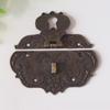 Antique Brass Wooden Case Hasp Vintage Decorative Jewelry Gift Box Suitcase Hasp Latch Hook Furniture Buckle Clasp Lock