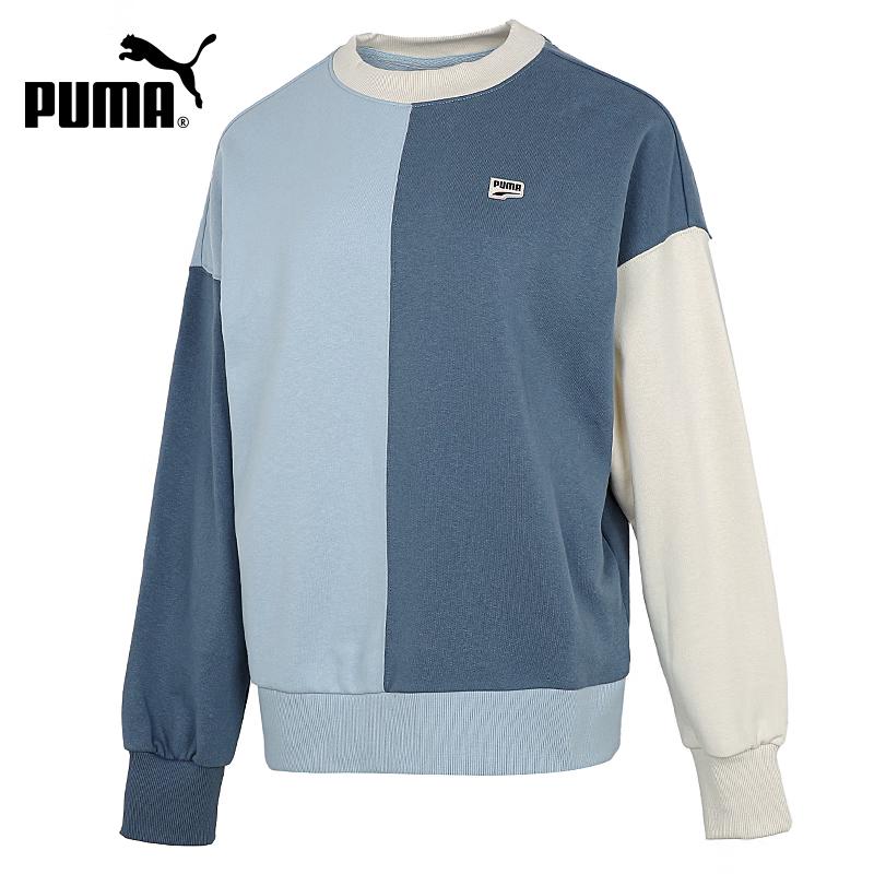 Puma Женская повседневная свободная толстовка с круглым вырезом