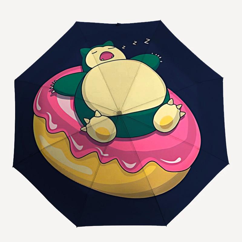 1 шт. Ветрозащитный автоматический зонт Pokémon, легкий, для женщин/мужчин, идеальный рождественский подарок a0811234