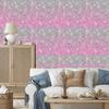 Purple and gray glitter wallpaper for living room and bedroom 50x1000