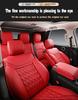 Всесезонный комплект кожаных чехлов и подушек на сиденья для Toyota Land Cruiser