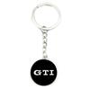 Alloy Car Emblem Keychain Holder Key Ring Pendant for Volkswagen VW Rline GTI Polo Golf Passat Tiguan Arteon Sharan Scirocco B6 Qx0