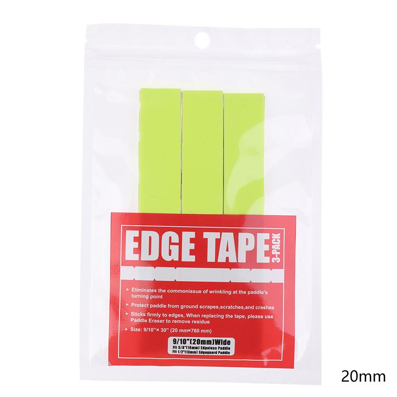3 шт. Наклейка на кромку ракетки для пиклбола, Лента для защиты кромки головки ракетки, Снижение удара и предотвращение трения, Защитная лента для рамы