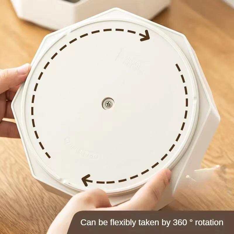 Вращающийся на 360 градусов держатель для кистей, подставка для канцелярских принадлежностей, вращающийся настольный органайзер, косметический органайзер, держатель для губной помады