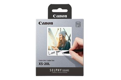 Набор цветных этикеток для Canon SELPHY SQUARE QX10 XS-20L