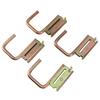 4pcs E Track Hooks Maximum Load 1200 Pounds E Track J Hook Accessories for Rv Marine Bedroom Pickup