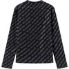 Balenciaga Футболка Свободный крой Мужская Черная 730402TNVQ91073