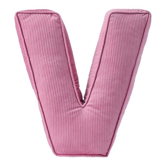 Розовая вельветовая подушка-буква от A до Z, английский алфавит, декоративная подушка для дивана, спальни, гостиной