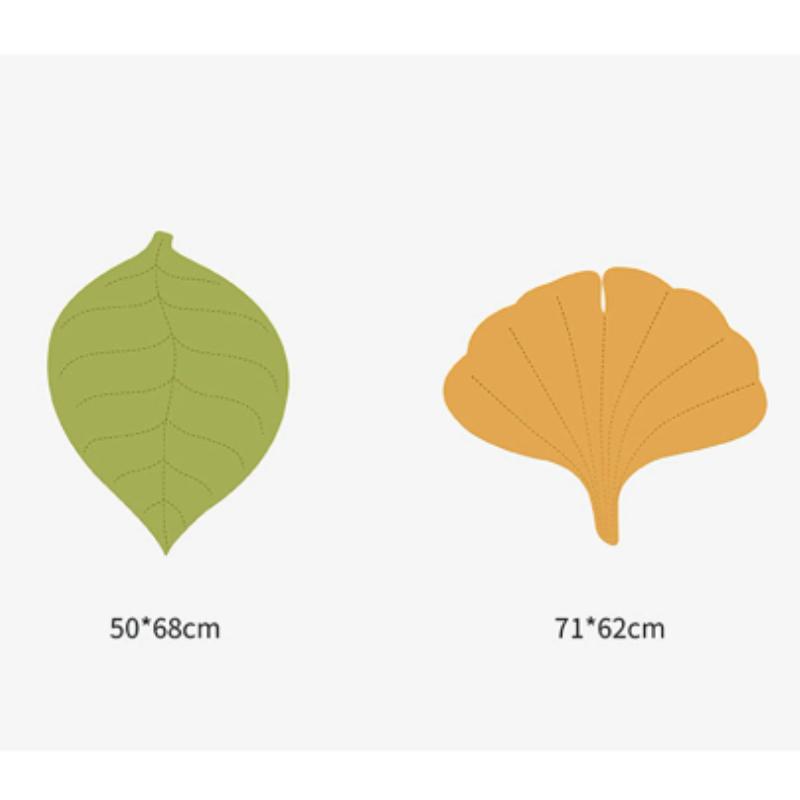 Мягкий коврик для кровати в форме листа, мягкий коврик для ящика, матрас, который можно стирать в машине, для больших, средних, маленьких собак и кошек, коврик для питомника