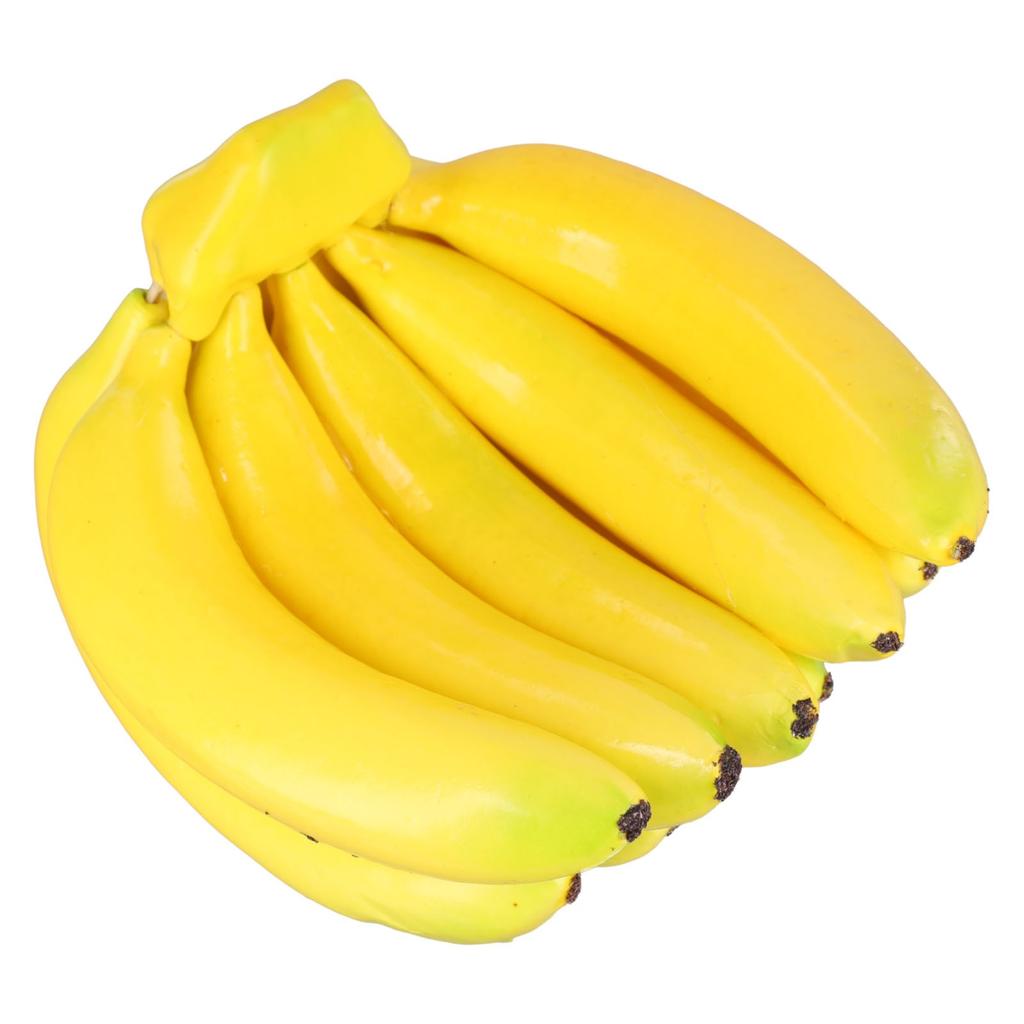 1 X Artificial Bunch Of Banana Fake Fruit Plastic,Decor Props DIY Craft Toy