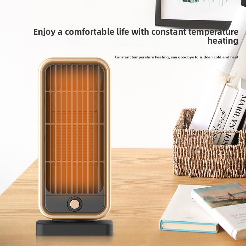 Портативный PTC-обогреватель с oscillating fan для дома и офиса, обеспечивающий тепло и тихую работу