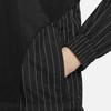 Nike Running Division Color Block Striped Stand Collar Zip Casual Long Sleeve Jacket Women jackets Black FN2720-010