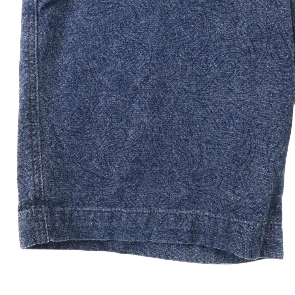 Levi's Шорты с узором пейсли w32 темно-синий система Мужские Б/У