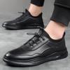 FashionMen Casual Shoes Breathable Sneakers Leather Shoes Outdoor British Style Men Luxury Designer Boat Shoes Men Zapatos Hombre