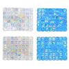 Single-Hole Mini Letter Mold for Craft Holographic Letter Number Square Bead Silicone Mold for DIY Craft Jewelry Making