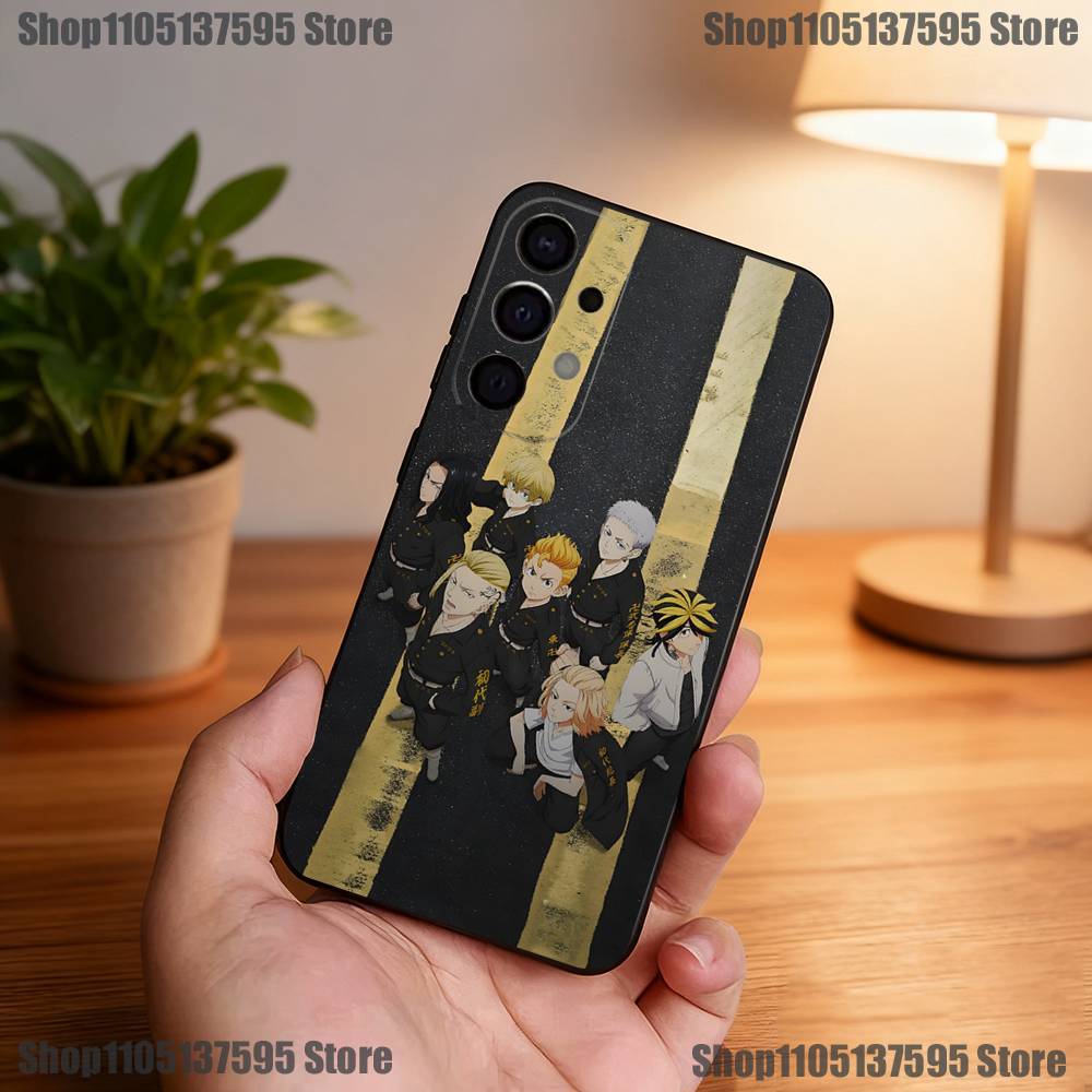 Tokyo Revengers Cool Phone Case For Samsung S25,S24,S21,S22,S23,S30,Ultra,S20,Plus,Fe,Lite,5G Black Cover
