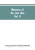 Книга Memoirs Of The Late War by George Augustus Frederick Munster - Paperback