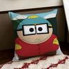 Cartoon Anime SSouth PPark Cushion Cover Reversible Soft Durable Pillow Cover Home  Car MultiScene Use for Daily Comfort