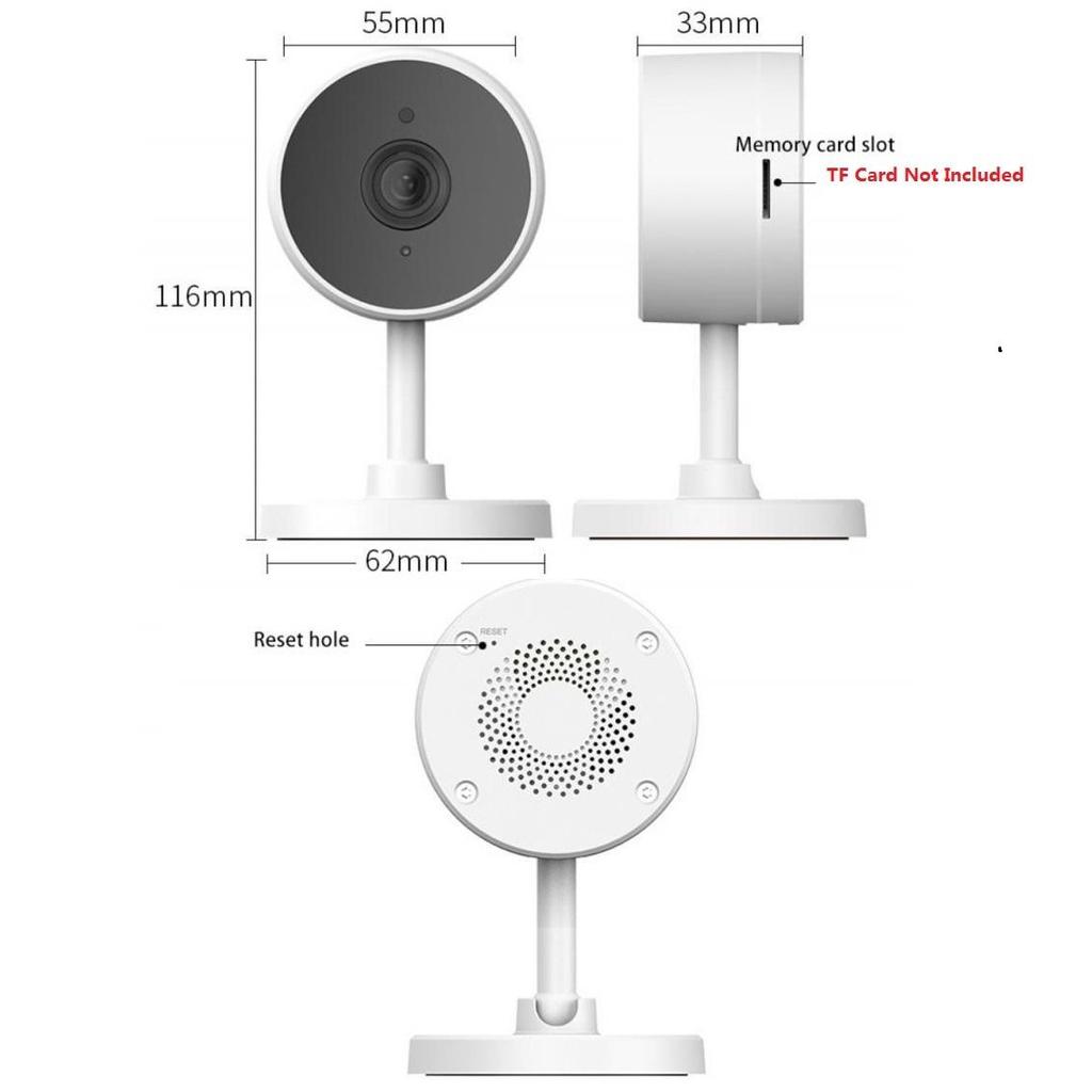 360° WI-FI камера Беспроводная камера HD 1080P IP-камера Домашняя камера безопасности Двусторонняя аудио камера ночного видения CCTV