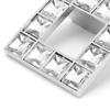 Crystal Glass Cabinet Handles Zinc Alloy Cabinet Knobs Modern Drawer Pulls  Living Room