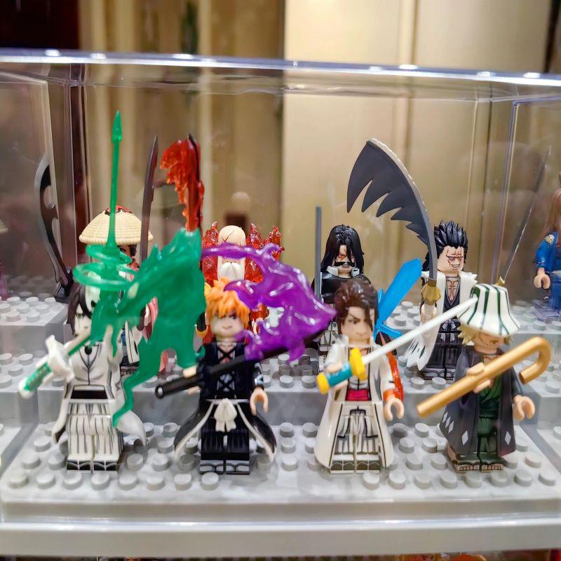 Акриловый дисплей для минифигурок Лего: Креативное хранение для маленьких кубиков и фигурок