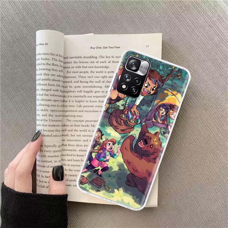 Чехол для телефона L-Lumberjanes для Redmi Note 13 12 Pro Plus 14 15 Pro 5G 11 11T 11E 11S 10 Pro 10S 9 9S Чехол Cell Clear TPU Capa Cas