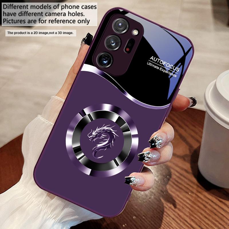 Круглый Новый Голова Дракона Для Samsung M 02 12 Note 8 9 10 20 A 01 A02 A03 Core 04 A05 06 10 12 13 14 15 A16 стекло Ультра чехол для телефона