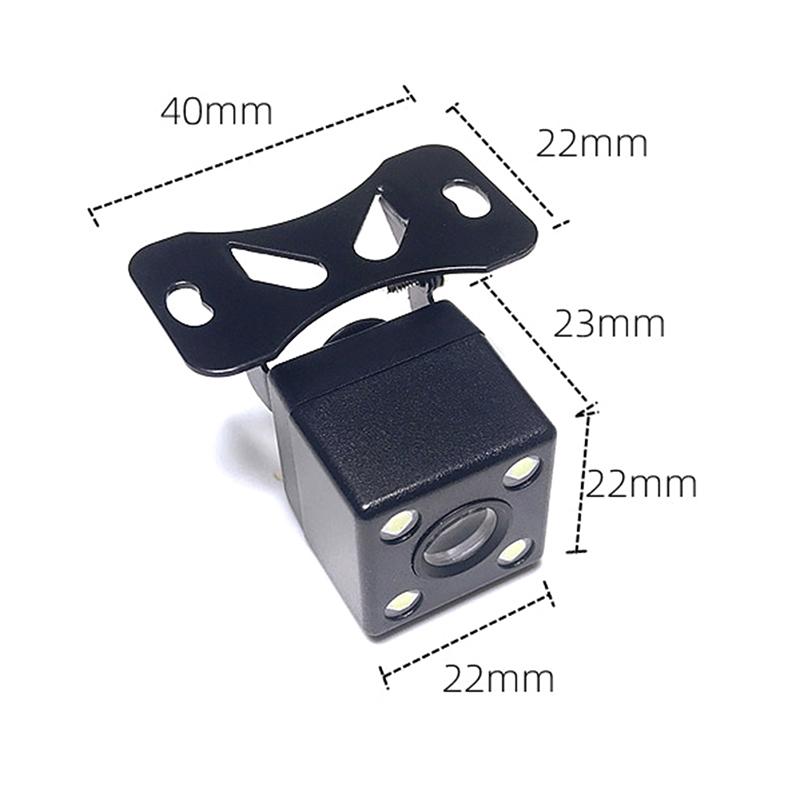 Led Night Vision Car Rear View Camera With Video Cable Universal Reverse Camera Color Image Waterproof Auto Backup Monitor Hd