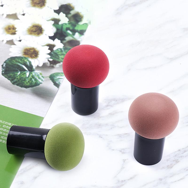 Cute Makeup Sponge Face Mushroom Head Powder Foundation Puff Comfortable Hygiene Cosmetic Puff