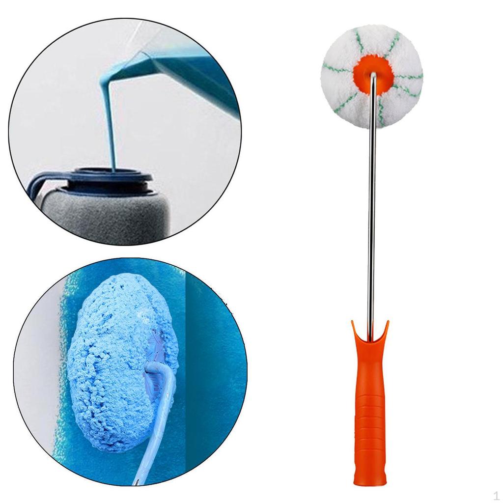 Corner Paint Roller Painting Tool,Easy to Use Hand Tool Edger for Corners Walls