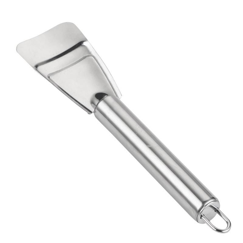 Скребок для льда из утолщенной нержавеющей стали для домашнего использования, для размораживания холодильника и морозильника