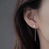 Серьги из настоящего натурального пресноводного жемчуга, серебро 925 пробы для женщин, подарок, модные украшения