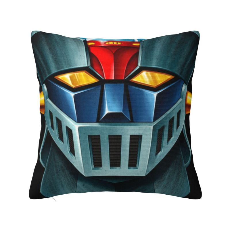 Goldorak Ufo Robot Grendizer Throw Pillow Case Home Decoration Nordic Cushion Cover Velvet Pillowcase