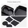for Kia EV9 2025 2025 2025 Center Console Lower Storage Box TPE Organizers Tray Car Accessories Black