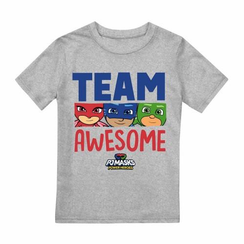 PJ Masks Boys Team Awesome Heather T-Shirt