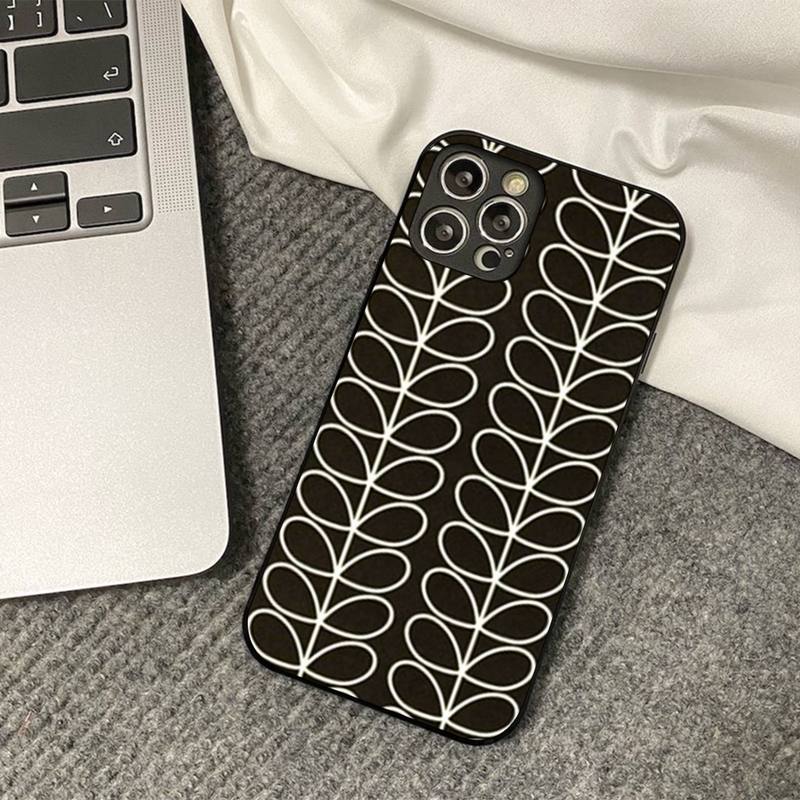 Чехол-книжка Orla Kiely 'Multi Stem' для iPhone 11 12 13 mini pro XS MAX 8 7 6 6S Plus X 5S SE 2020 XR
