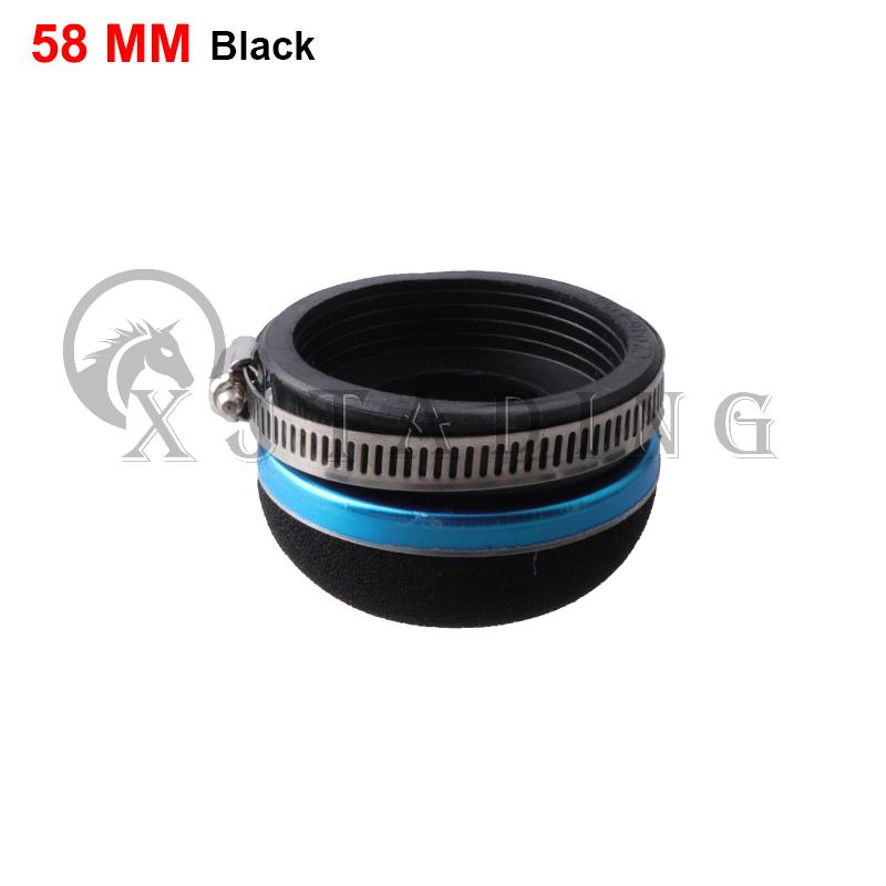Universal 28 58MM Mushroom Foam Air Filter Sponge Cleaner For 2 Stroke Engine Pocket Bike Mini Moto Lawn Mower ATV Dirt Bike Air Filters 7