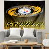 Pittsburgh Steelers  Tapestry Accessories Playroom Tapestry, for Bedroom,Livingroom, dormitory Room Wall Decor Fan Birthday Gifts