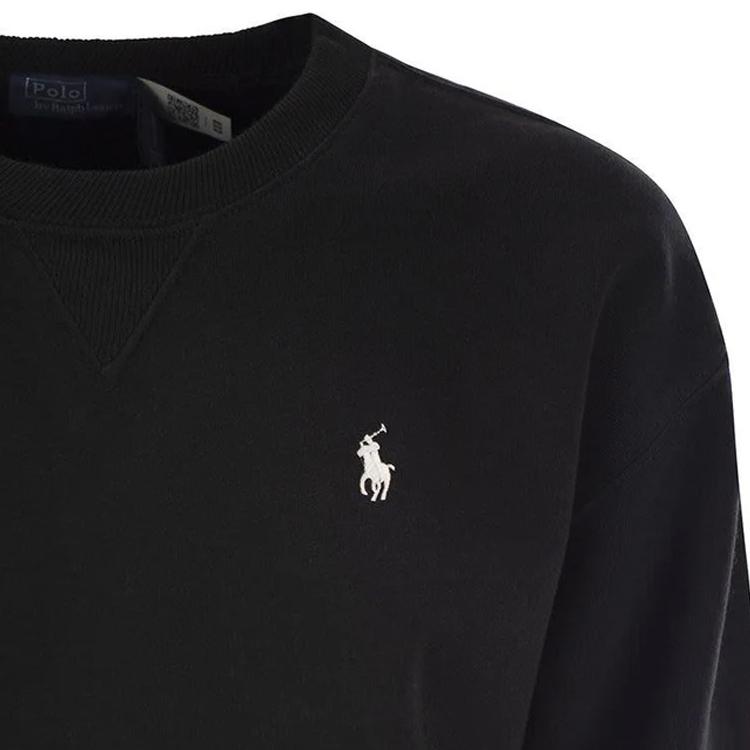 Polo Ralph Lauren Embroidered Pattern Crew Neck Long Sleeve Sweatshirt Women Sweatshirt 211943006-003