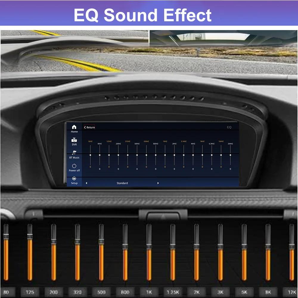 8,8-дюймовый экран беспроводной CarPlay Android автомобильный стерео для BMW 3 5 серии CIC E60/E61/E90/E91/E92/E93 2009-2010 автомобильный радиоприемник