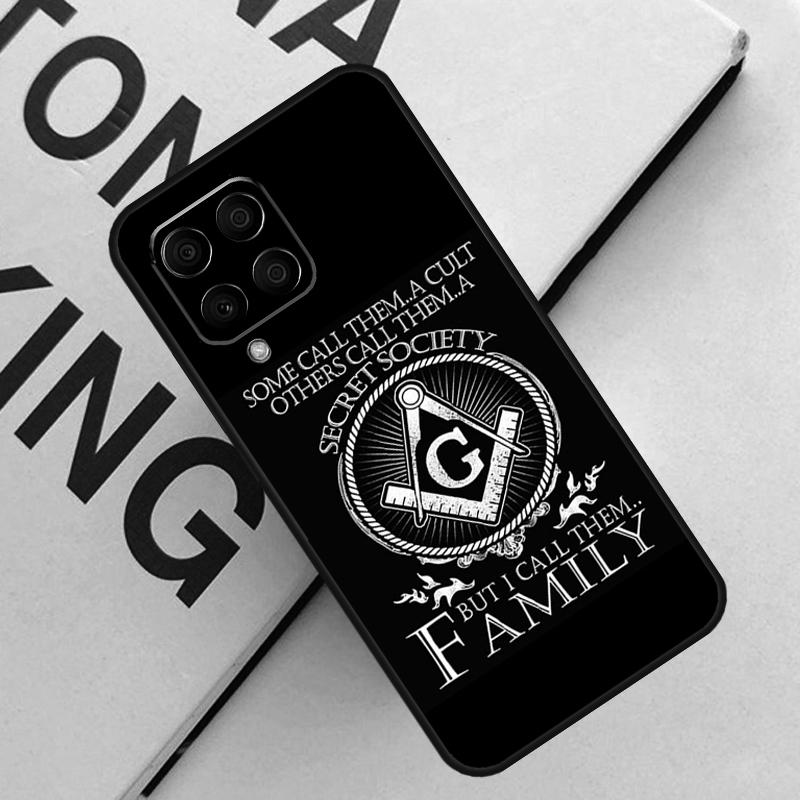 Чехол для Samsung Galaxy M14 M34 M54 M31 M13 M33 M12 M32 M52 M11 M21 M35 M53 M55 M15 M06 M16 с изображением Масонов (Свободных и Принятых Масонов)